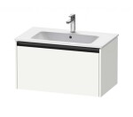 DURAVIT - Ketho.2 Umyvadlová skříňka 44x81x48 cm, 1 zásuvka, matná bílá K25063018180000