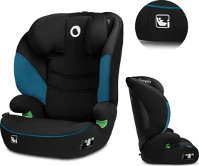 LIONELO Autosedačka Lars i-Size 100-150 cm, Black Blue (LFOTLARSISZGNTQEXXXX)