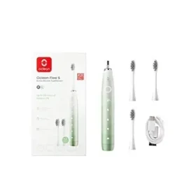Oclean Flow S Set zelená / Sonický zubní kartáček / 5 režimů / 76 000 pohybů/min / IPX7 (6970810557336)