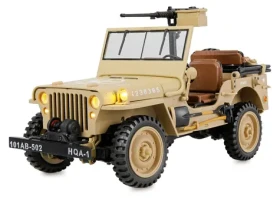 AMEWI RC auto Jeep Willys MB Scale Crawler písková