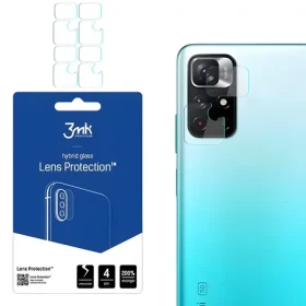 3mk Lens Protection Redmi Note 11 5G / Sklo na fotoaparát / 7H / 0,16 mm / 4 ks