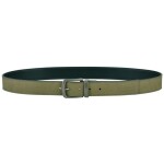 Bushman Pánský a dámský kožený opasek Reversible, khaki 115