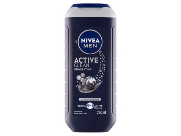 Nivea Men Active Clean 5 v 1 Sprchový gel 250 ml
