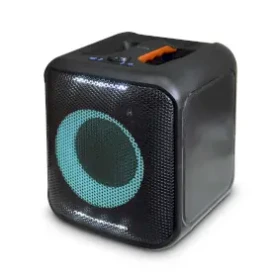 Nedis Reproduktor Bluetooth® Party / Max. doba přehrávání: 5 hod / 150 W / Držadlo / Párty osvětlení / Propojitelný (SPPT2450BK)