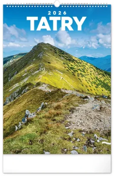 NOTIQUE Nástenný kalendár Tatry 2026 / 33 x 46 cm (PGN-35731-SK-L)