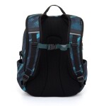 Studentský batoh v modro-tyrkysovém designu VIKI 25078