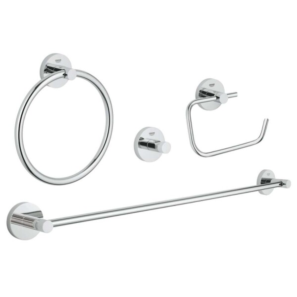 GROHE - Essentials Set koupelnových doplňků, chrom 40823001