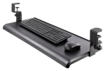 StarTech KEYBOARD-TRAY-CLAMP1 černá / Přihrádka pro klávesnici a myš / Uchycení svorkou / Výška 32 mm (KEYBOARD-TRAY-CLAMP1)