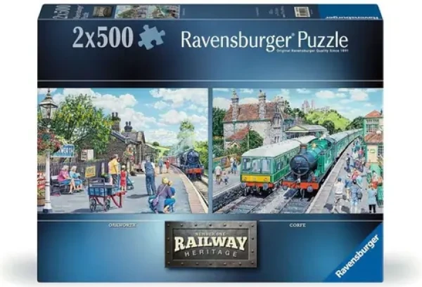 RAVENSBURGER Puzzle Railway Heritage č.1: Oakworth Corfe