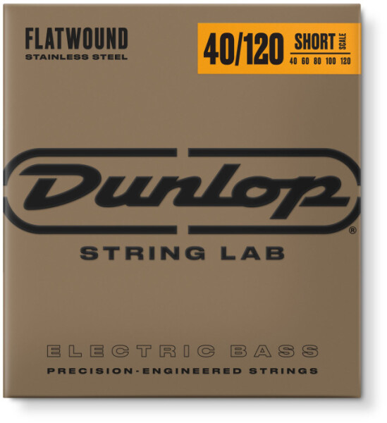 Dunlop DBFS40120S Flatwound Bass 40-120