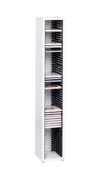 FRONTI Stojan na CD bílý