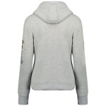 Geografické Norsko 3/4 mikina Gymclass Distri M WU1293H/GN B-Grey m