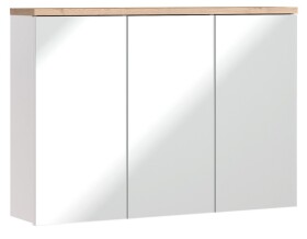 COMAD - Zrcadlová skříňka 100cm 3 dvířka BALI bílá 5907611647547