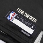 Dětský dres Milwaukee Bucks NBA Giannis Antetokounmpo #34 Jordan Swingman Černá (YOUTH)