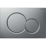 GEBERIT - Duofix Set předstěnové instalace, klozetu a sedátka Tece One, tlačítka Sigma01, Rimless, SoftClose, matný chrom SANI11CT2100