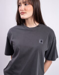 Tričko Carhartt WIP W' S/S Nelson T-Shirt Black garment dyed