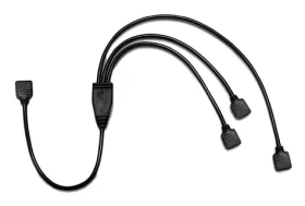 Inter-Tech RGB rozbočovač kabelů 3x 4-pin černý / Rozbočovač / 0,48 m (88885466)
