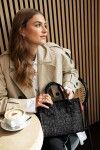Crossbody kabelka Reisenthel Daily Shopper XS Bouclé black