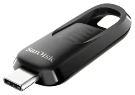 SanDisk Ultra Slider 32 GB / Flash disk / USB-C / USB 3.2 Gen 1 / zasunovací konektor (SDCZ480-032G-G46)
