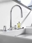 Laufen - Kartell Umyvadlo 900x460 mm, se 3 otvory pro baterii, SaphirKeramik, bílá H8103380001581