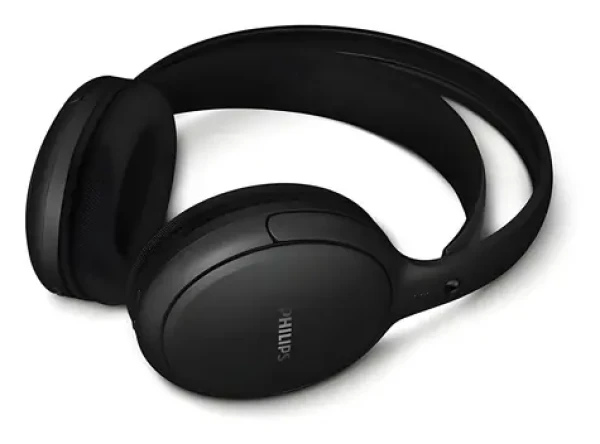 Philips SHD6000BK/12 černá / Sluchátka / bezdrátová / přes hlavu / rychlé nabíjení / 600 mAh (SHD6000BK/12)