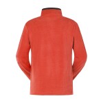 PICTURE M Weavy Grid 1/4 Zip, Fiery Red velikost: L