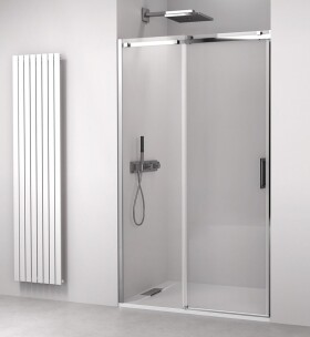 POLYSAN - THRON SQUARE sprchové dveře 1600 hranaté pojezdy, čiré sklo TL5016-5002