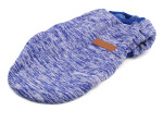 Classic mikina pro psa Barva: Modrá, Délka zad (cm): 25, Obvod hrudníku: 28 - 34 cm