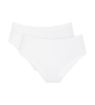 Dámské kalhotky Sense of Modal Midi 2P - WHITE - bílé 0003 - TRIUMPH WHITE XL