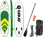 Enero Paddleboard 300x76x15 cm zeleno-žluto-bílý / Paddleboard / nafukovací / nosnost 115 kg (1019963)