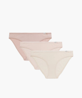 3-PACK Figi Damskie Bikini, S