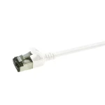 LogiLink SlimLine bílá / Patch kabel / Cat6 U/FTP / RJ-45 / 0,3 m (CQ9011S)