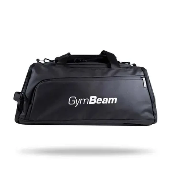 Sportovní taška 2v1 Black - GymBeam (černá) (71017-1-single_variant)