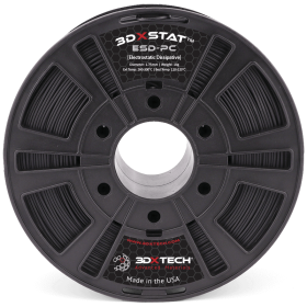 3DXSTAT ESD PC filament antistatický černý 1,75 mm 3DXTECH 750 g