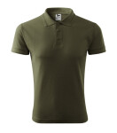 Pique Polo polokošile pánská military XL