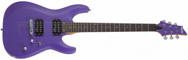 Schecter C-6 Deluxe Satin Purple