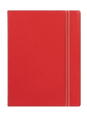 FILOFAX Notebook Classic A5 červená