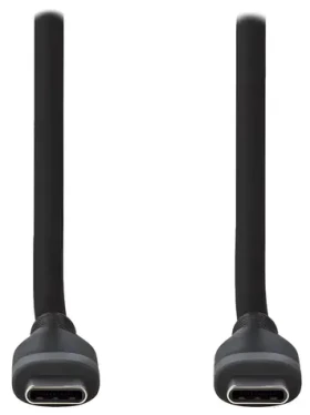 Nedis USB-C - USB-C černá / Kabel USB-C / USB 2.0 / 60 W / 1,5 m (CCGB60820BK15)