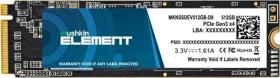 Mushkin Element 512GB SSD / M.2 2280 / NVMe PCIe 3.0 x4 / RW: 2000 1400 MBps / MTBF: 1 / 3y (MKNSSDEV512GB-D8)