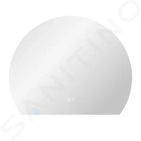 Kielle Zrcadlo s LED osvětlením a vyhříváním, průměr 100 cm 50324091
