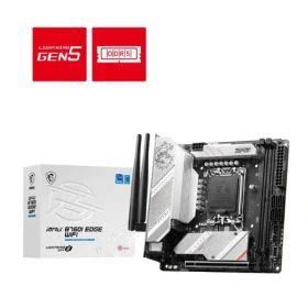 MSI MPG B760I EDGE WIFI / B760 / LGA1700 / 2x DDR5 / PCIEx16 / 2.5GLAN / Wi-Fi / Mini-ITX (MPG B760I EDGE WIFI)