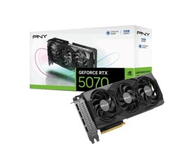 PNY VGA Nvidia GeForce RTX 5070 12GB Triple Fan, RTX 5070, 12GB GDDR7, 3xDP, 1xHDMI EDF_1096013
