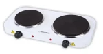Esperanza EKH014W bílá / Elektrický vařič / 2 plotny / 2500 W / 5 teplotních stupňů (EKH014W)