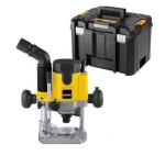 DeWalt DW621KT-QS / Horní frézka / 620W / Zdvih 55mm / Upínání hřídele 6-8mm / Max. průměr nástroje 36mm / 24.000 ot-min (DW621KT-QS)