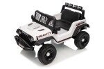Mamido Elektrické autíčko Speed Offroad bílé | 4x45W | EVA kola | 12V 7Ah | EKO kůže