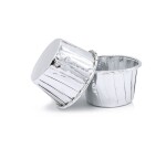 Cake star Samonosné košíčky stříbrné 50ks