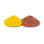 Cukrové perly SweetArt žluté 7 mm a máček Cars mix (120 g)