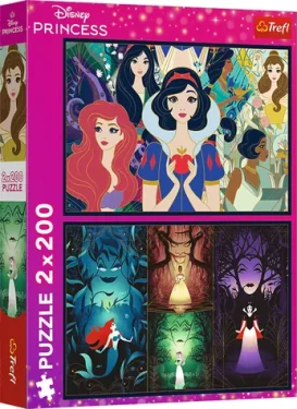 Trefl - Puzzle - Disney princezny: Začarované krásky