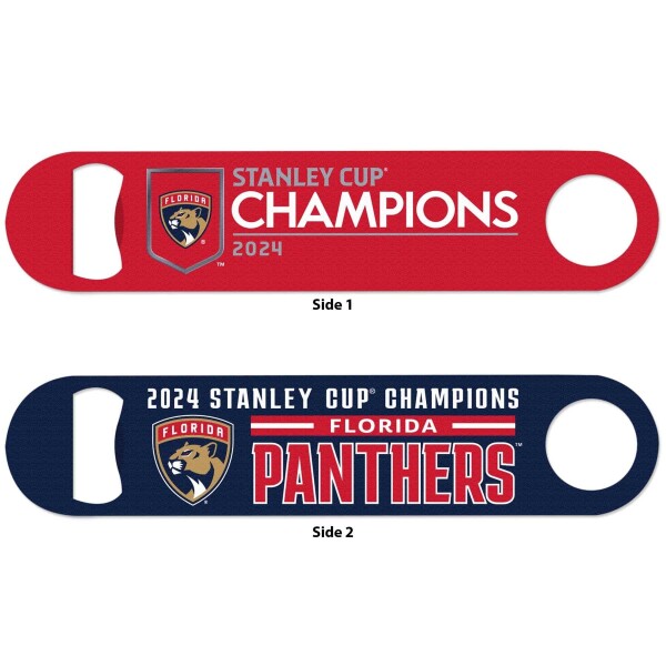 Fanatics Otvírák Florida Panthers NHL 2025 Stanley Cup Champions bottle opener