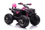 Mamido Dětská elektrická čtyřkolka ATV Power 4x4 růžová